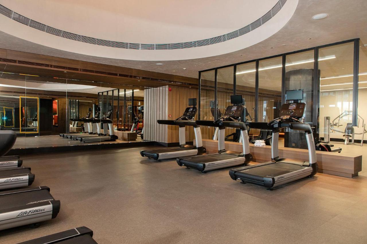 فندق Mumian Beijing Daxing International Airport, Part Of Hyatt المظهر الخارجي الصورة The gym at the hotel