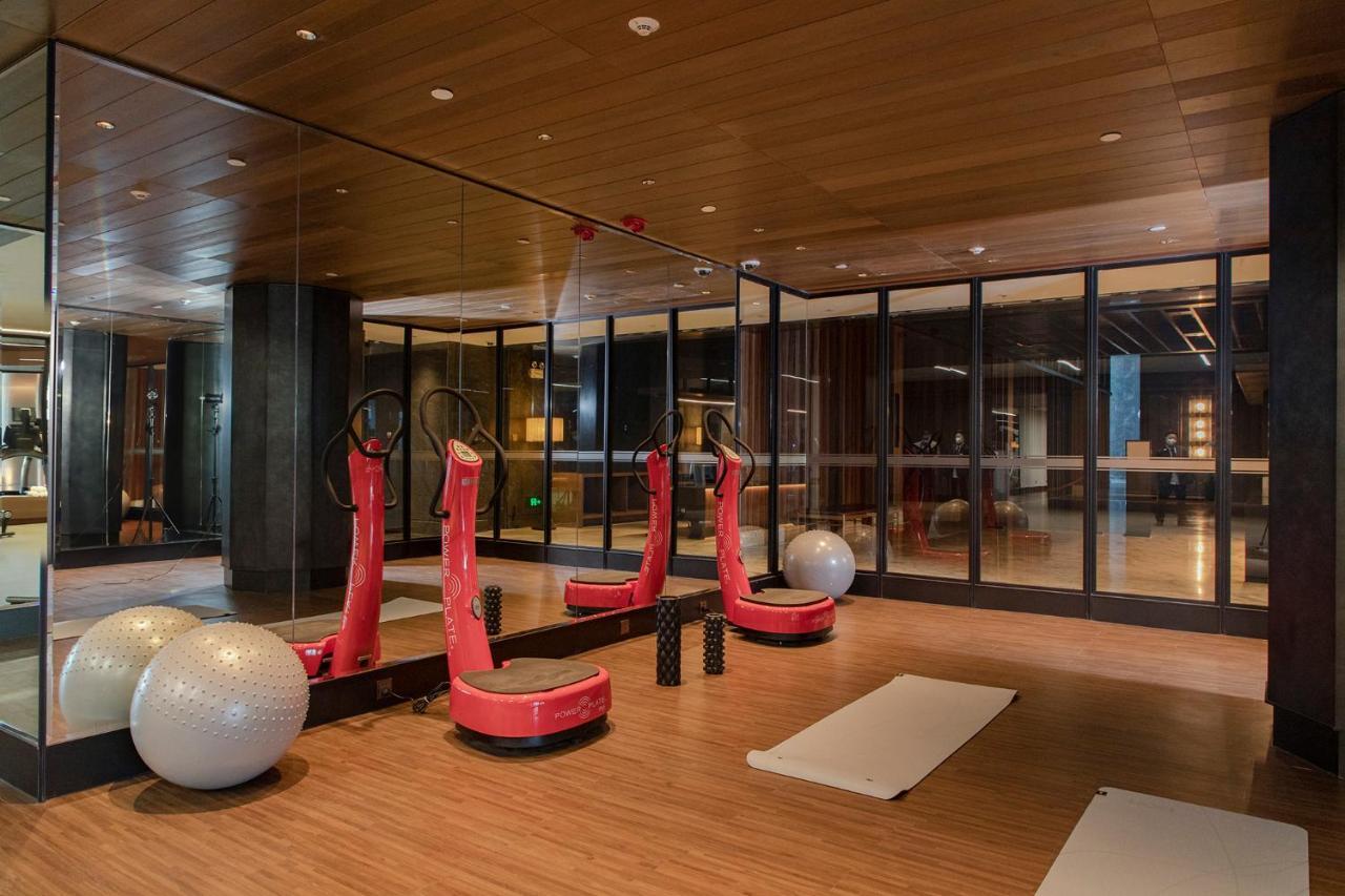 فندق Mumian Beijing Daxing International Airport, Part Of Hyatt المظهر الخارجي الصورة The gym at the hotel
